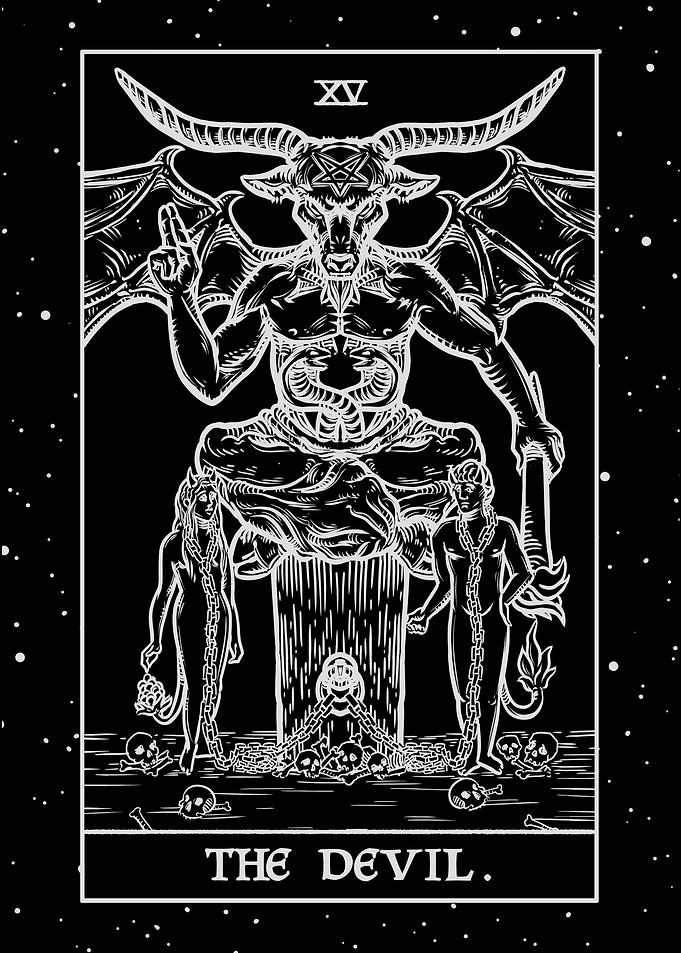 The Devil Tarot Shadow