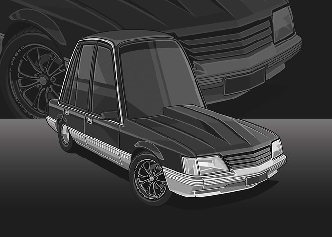 vk commodore black
