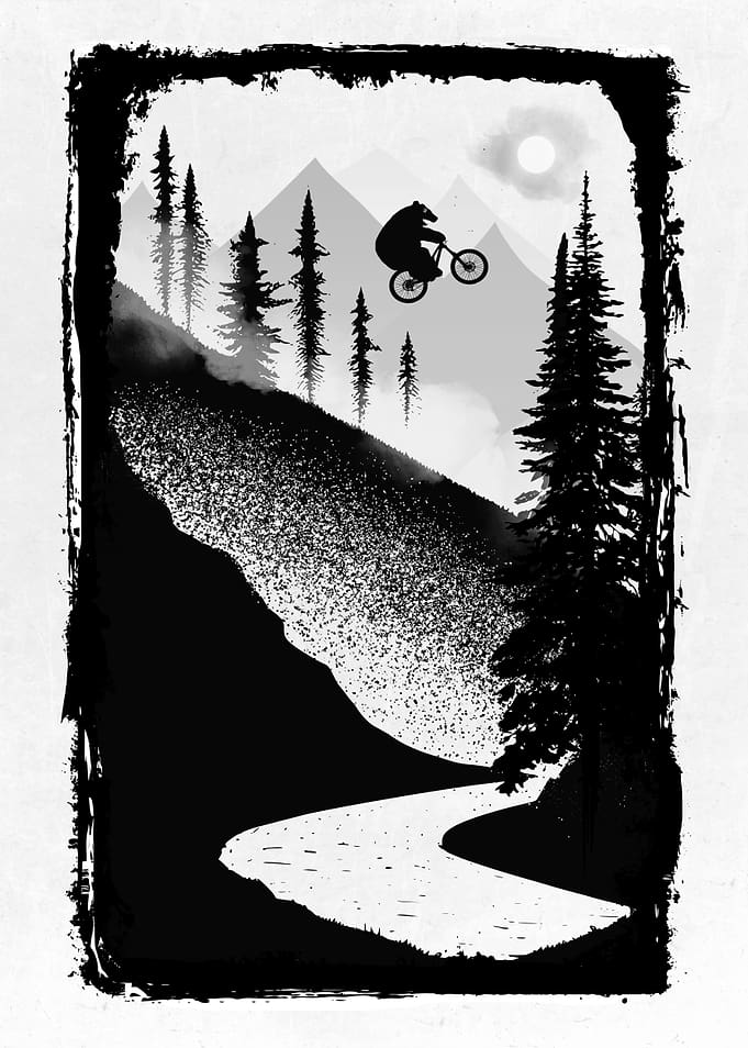 MTB Downhill and Wild Ride