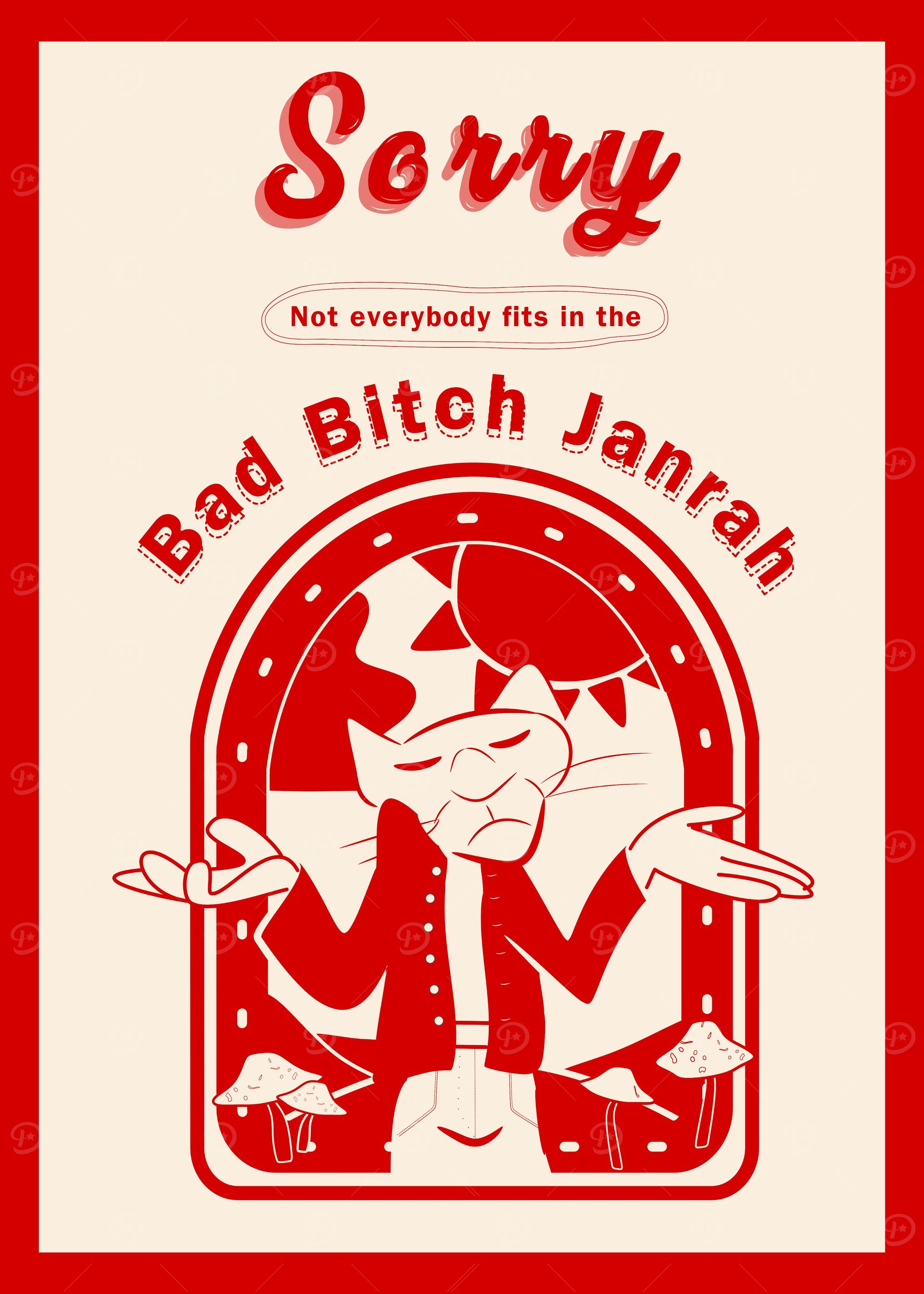 Trendy Bad Bitch Genre Art