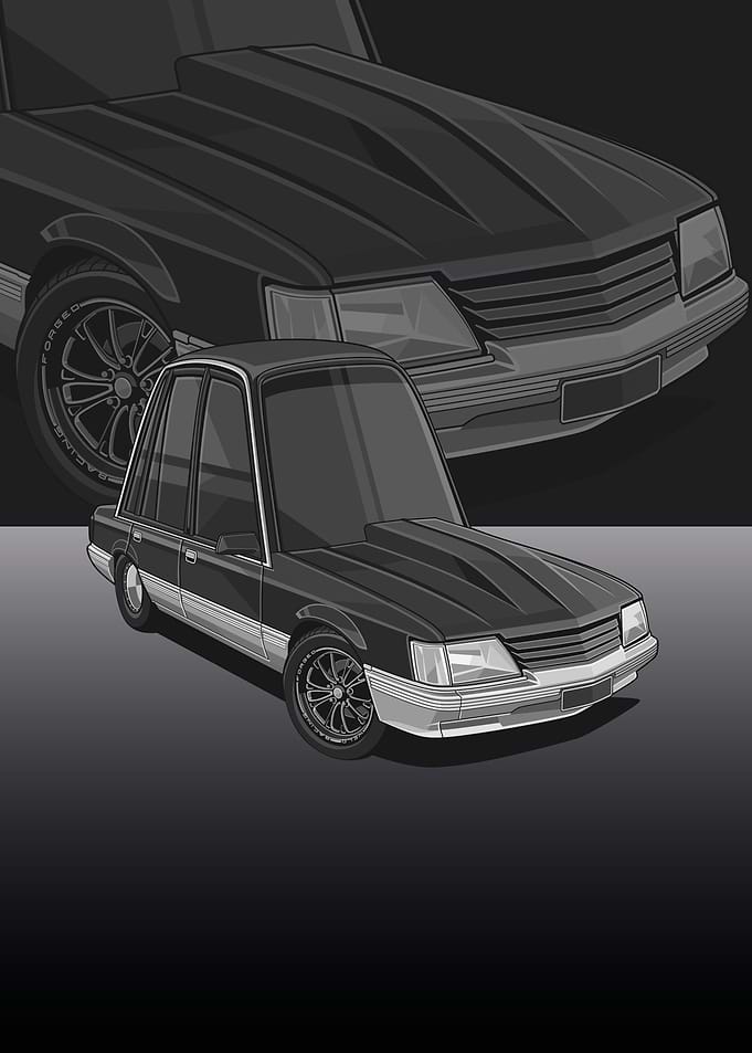 vk commodore black