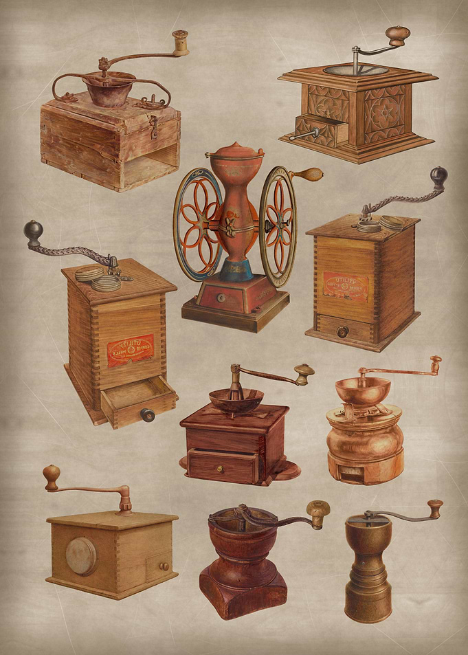 Vintage Coffee Grinder