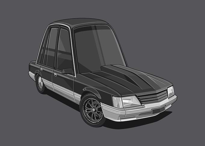 vk commodore black