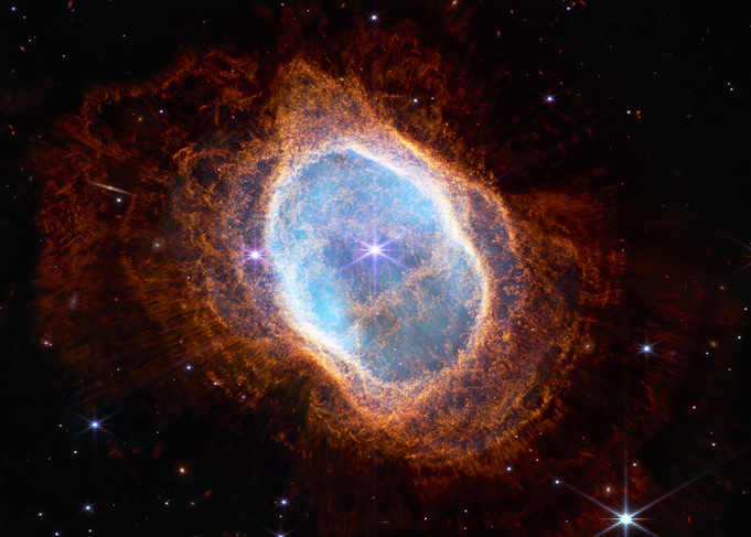 NGC 3132 Webb telescope