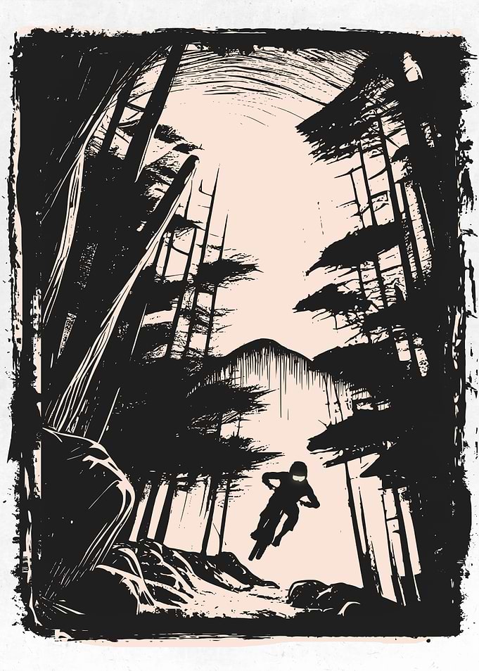 MTB Downhill and Wild Ride