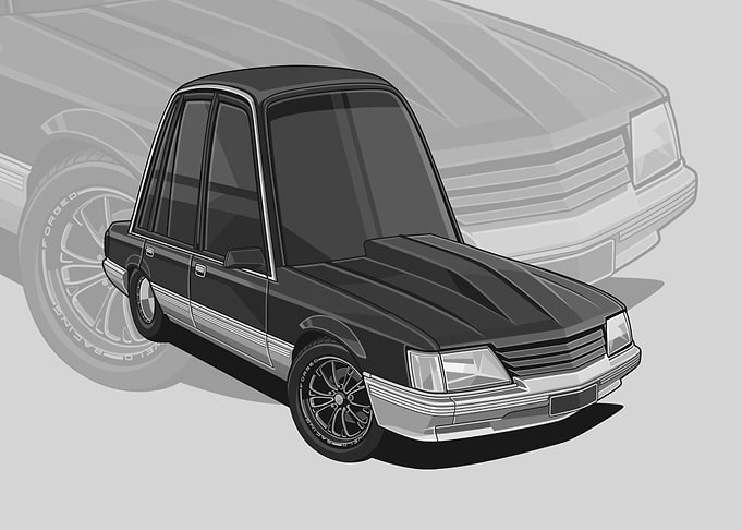 vk commodore black