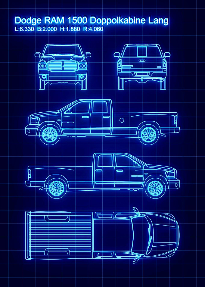 Dodge RAM 1500 Doppolkabin