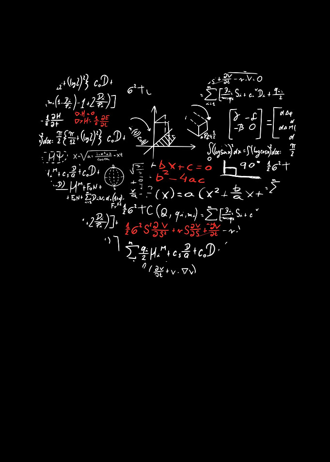 Math formular in a cute he