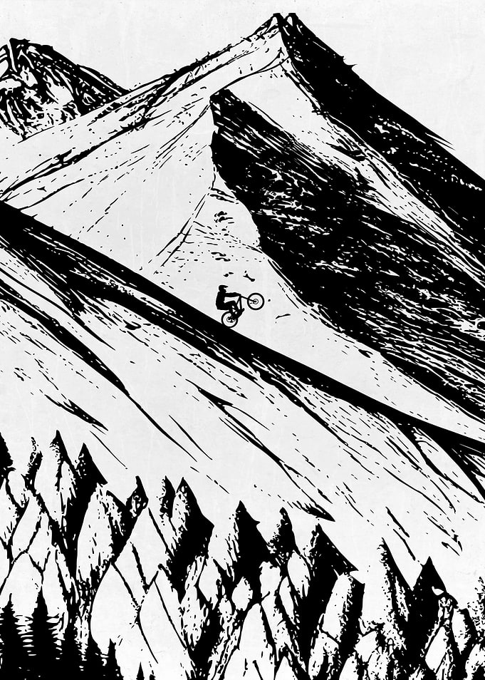 MTB Downhill and Wild Ride