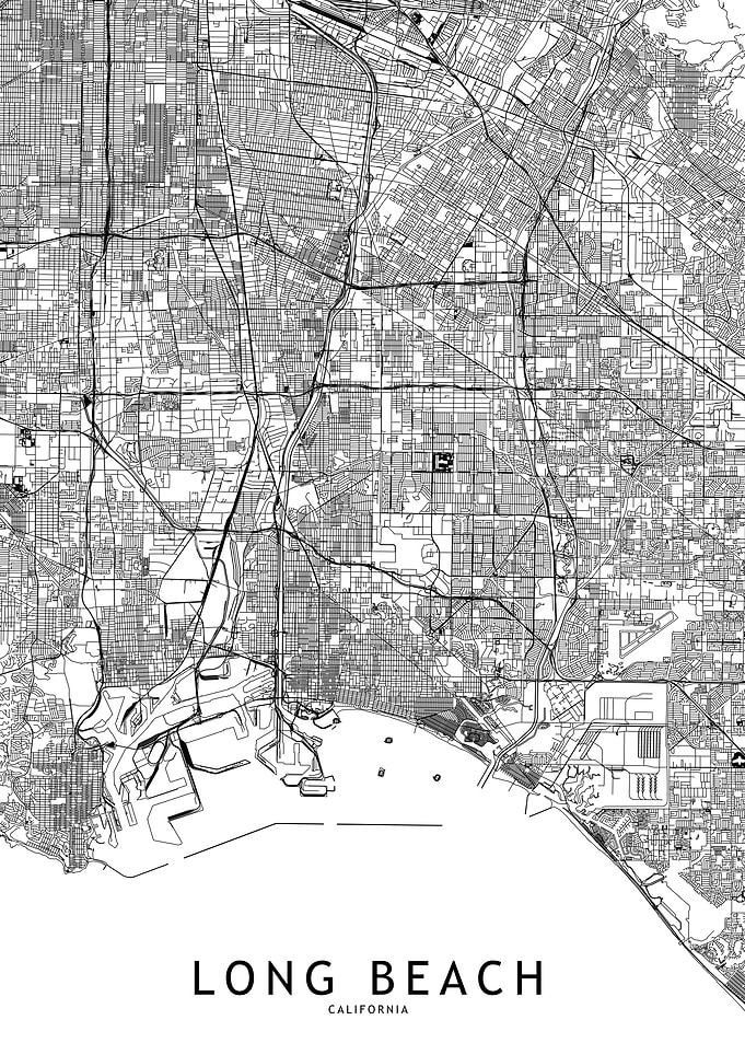Long Beach Map