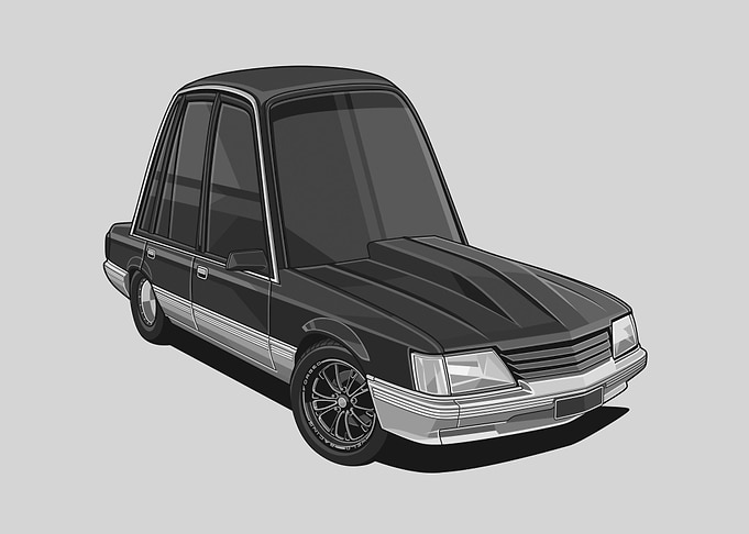 vk commodore black