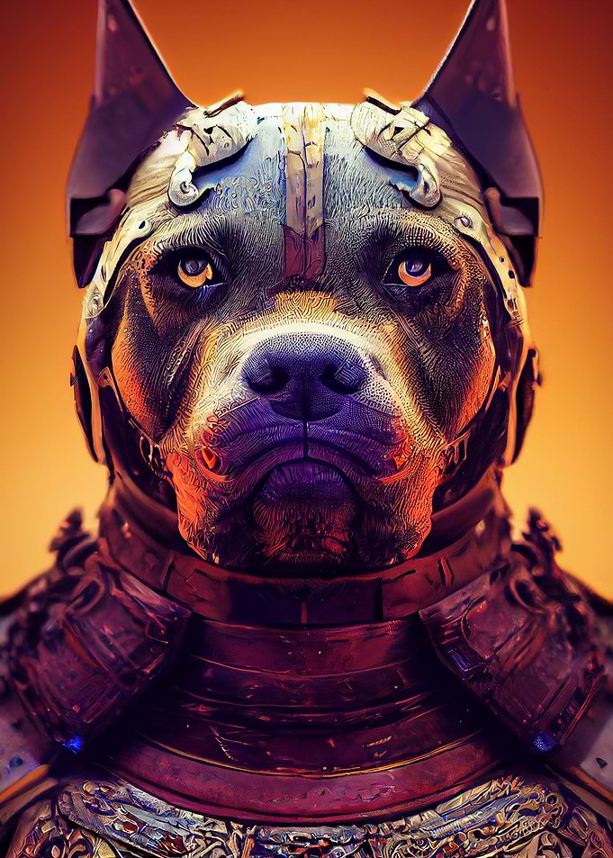 Samurai Pitt Bull