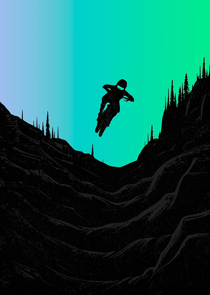 MTB Downhill and Wild Ride