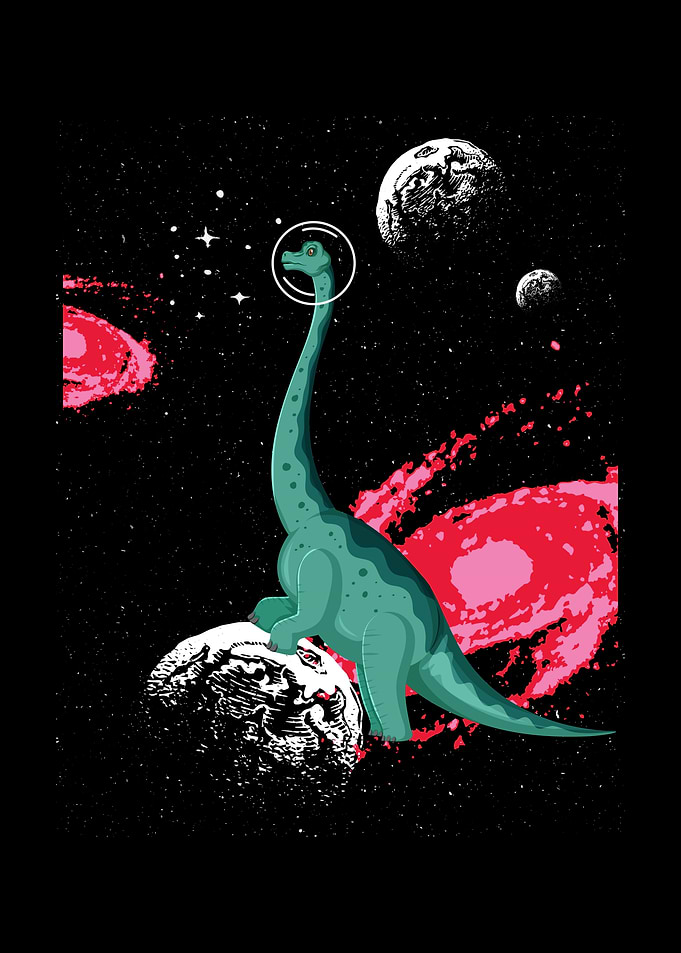 Brachiousaurus Astronaut