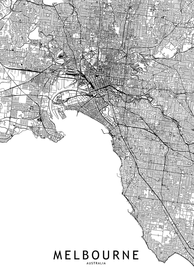 Melbourne Map