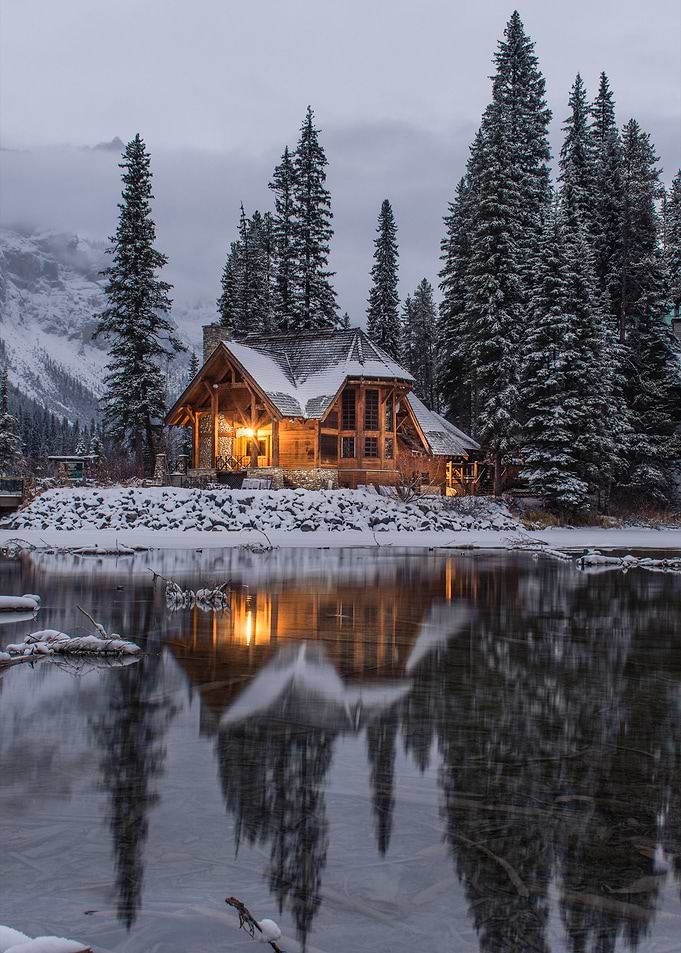 Winter Cabin