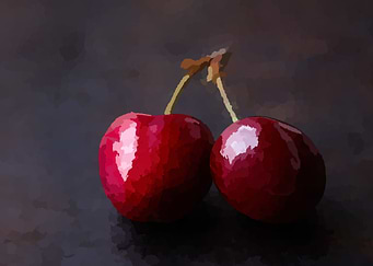 cherry isolated