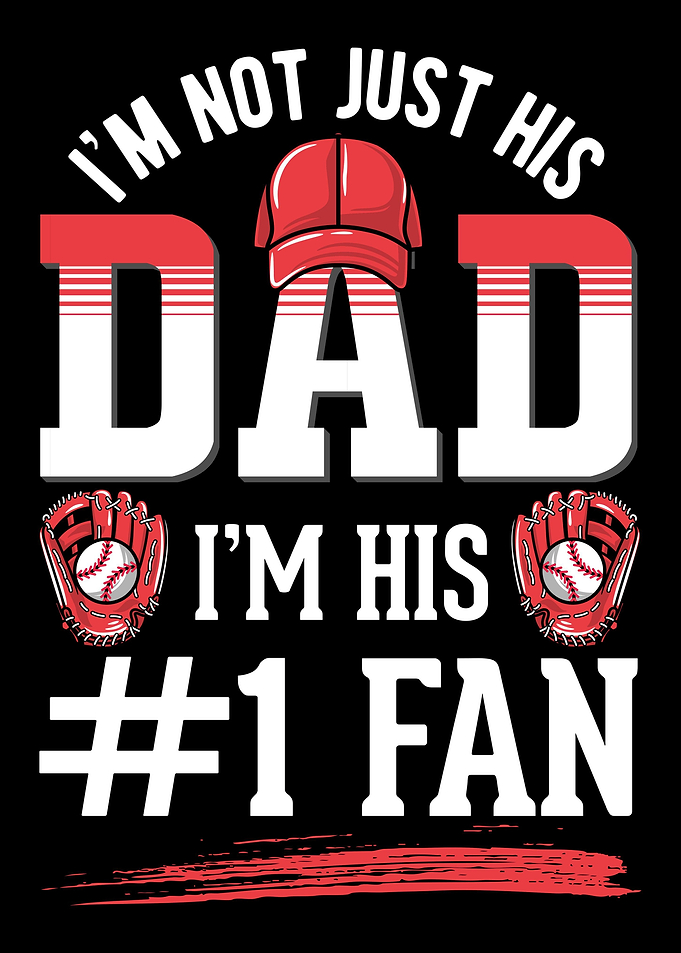 Baseball Dad Son Fan