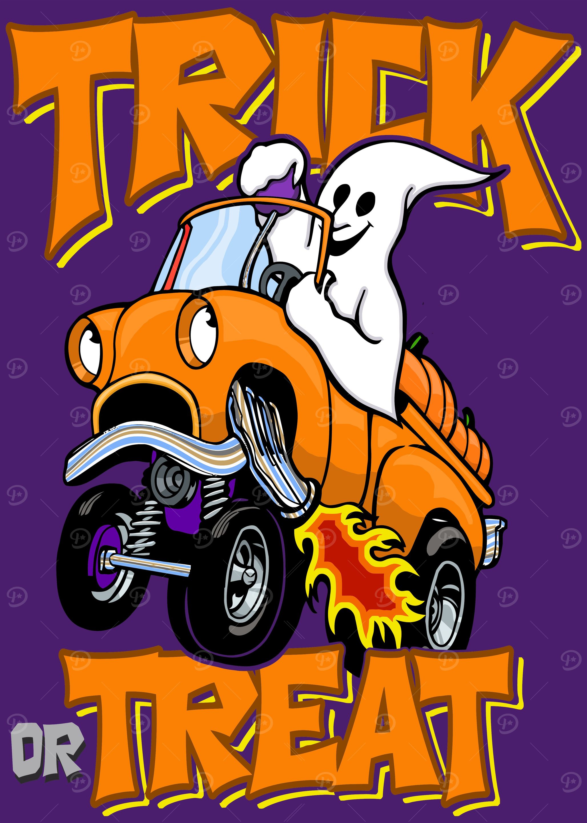 Funny Ghost Halloween