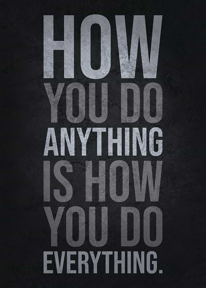 How You Do Anything
