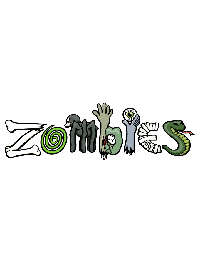 Zombies halloween