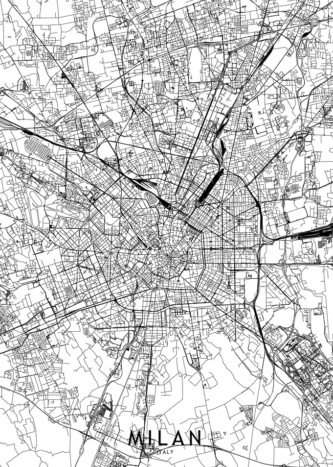 Milan Map