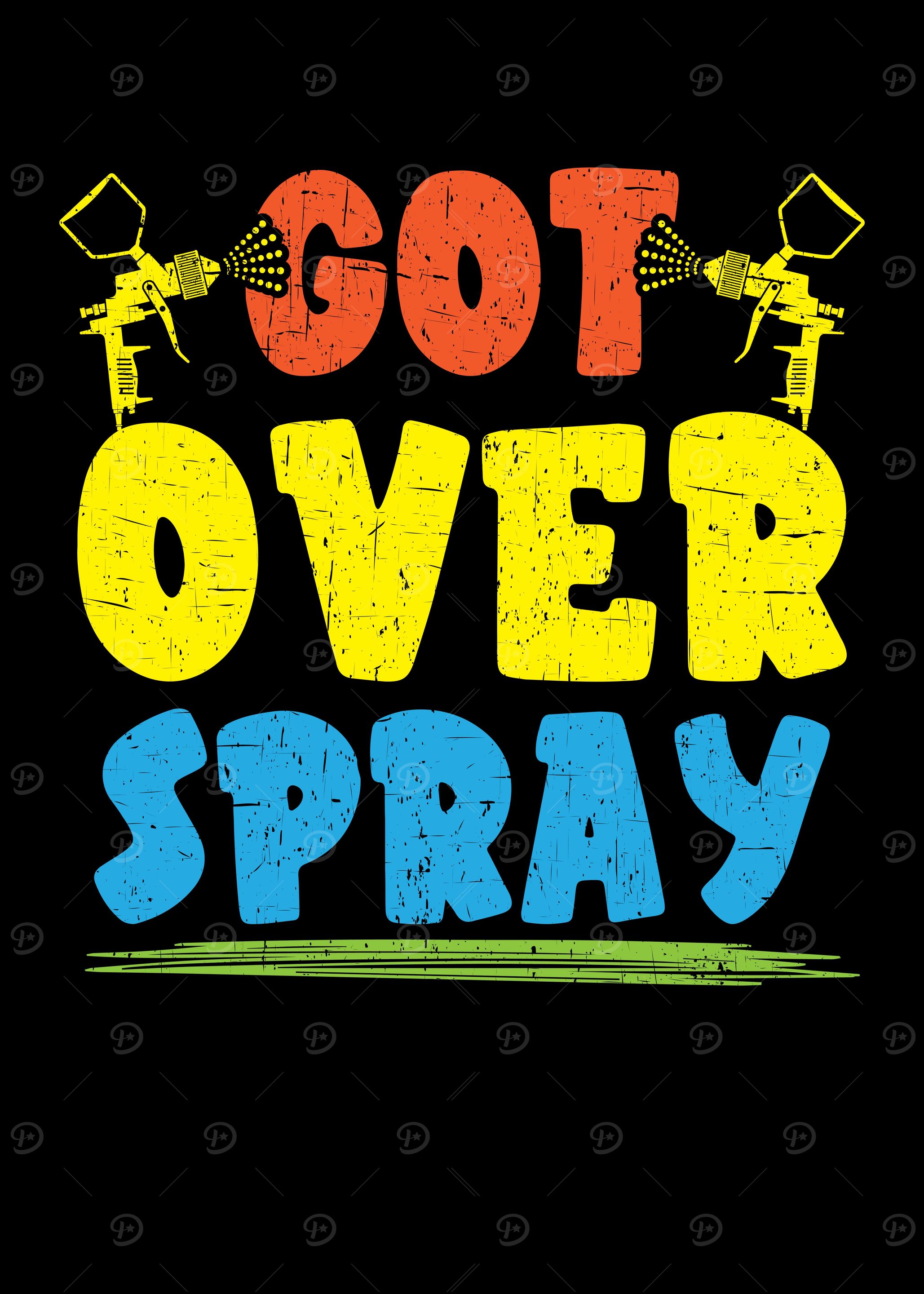 Got Over Spray