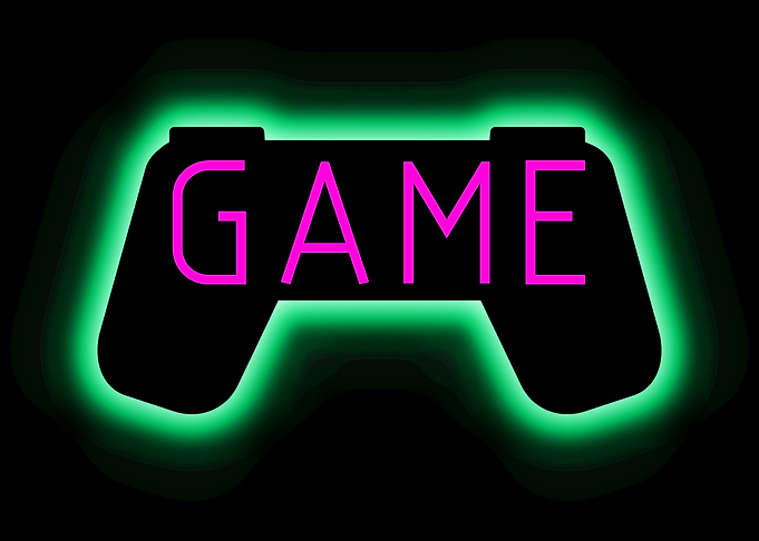 pink game controller