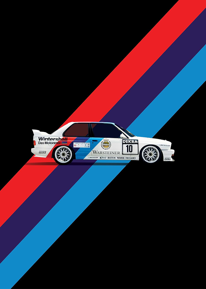 BMW M3 E30 Warsteiner