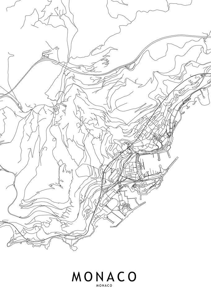 Monaco Map