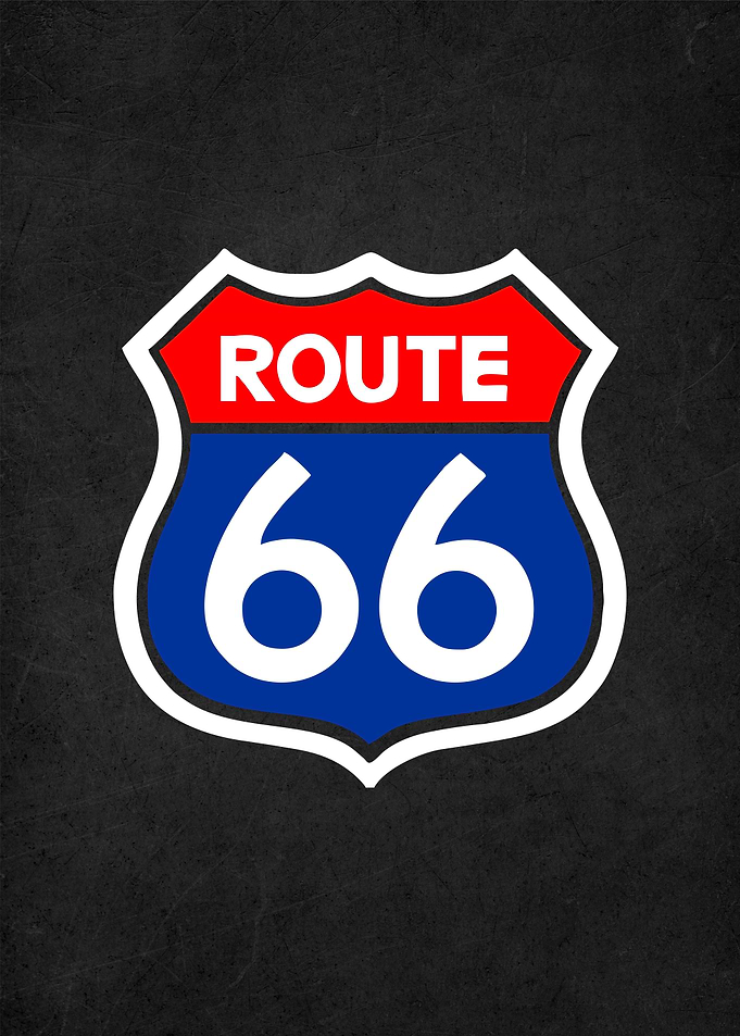 route 66 sign
