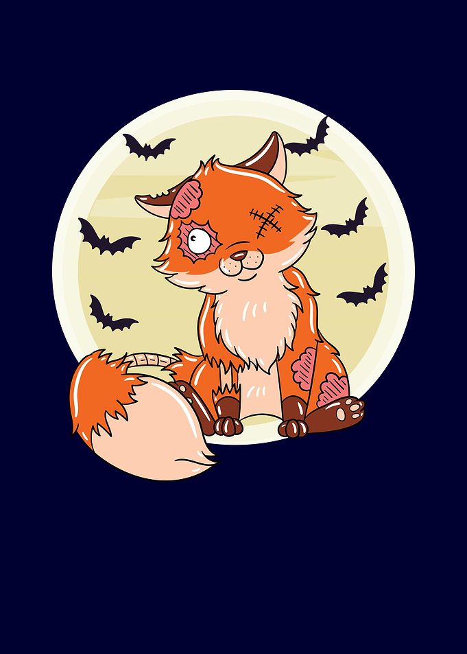 Halloween Zombie Animal