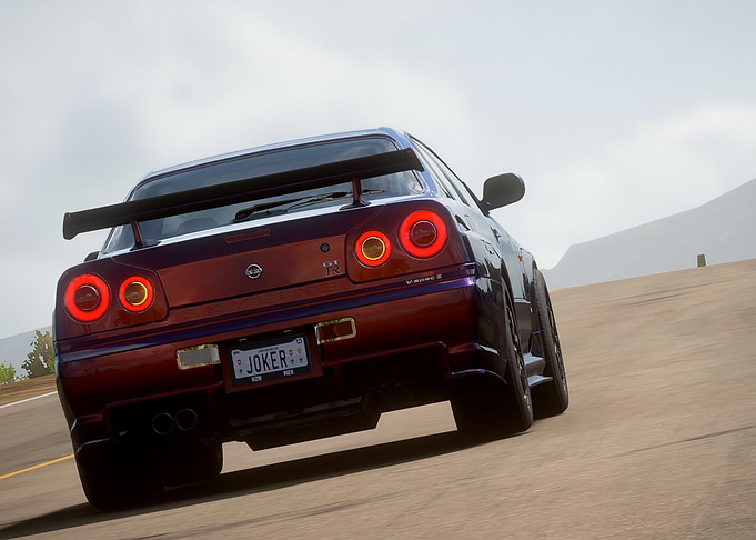 Nissan Skyline Deep Purple