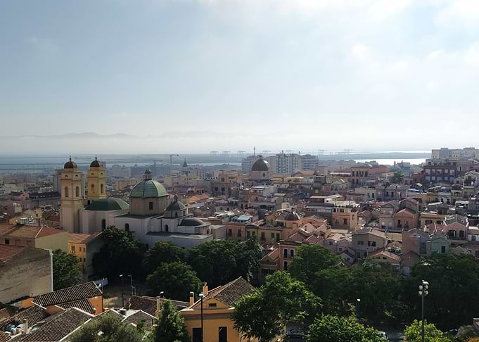 Cagliari City Sardinia
