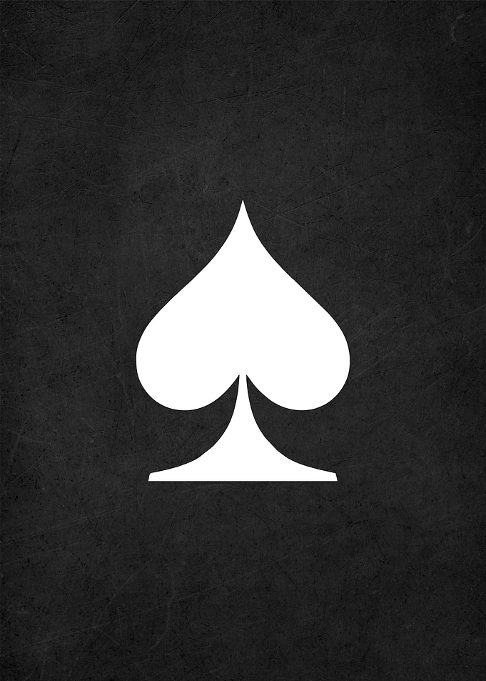 playing card spade