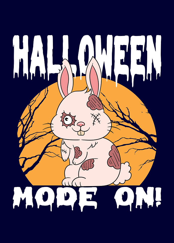 Halloween Zombie Rabbit