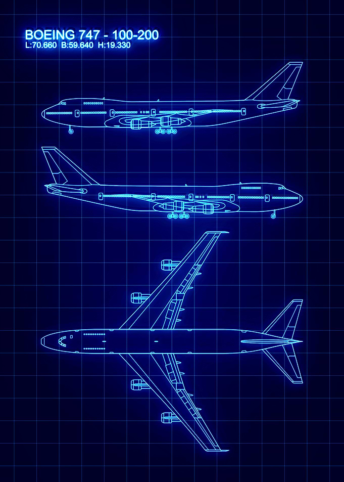 BOEING 747 100 200