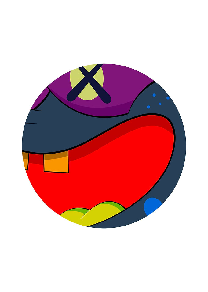 Kaws art