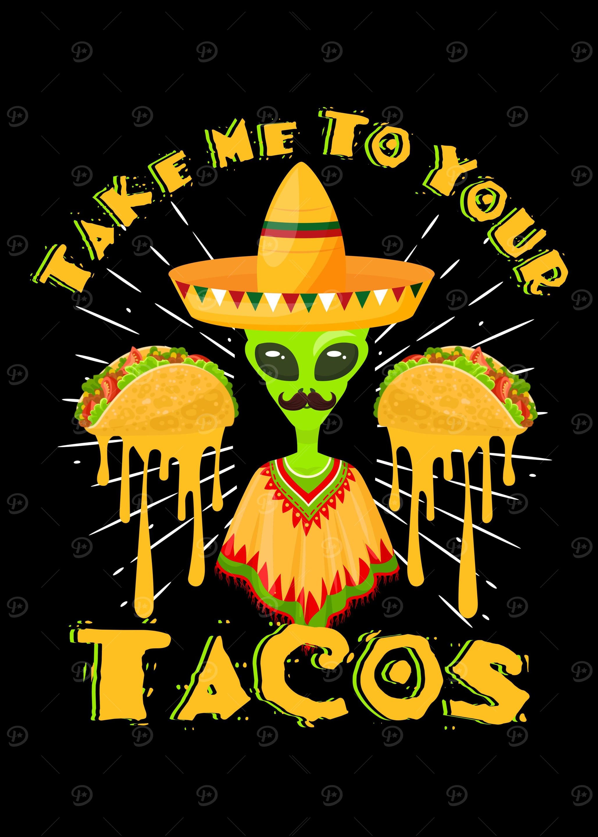Mexican Alien Taco