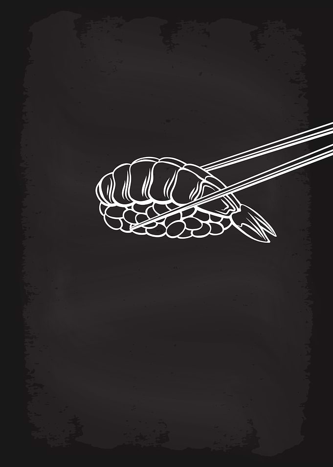 Japanese Sushi Menu