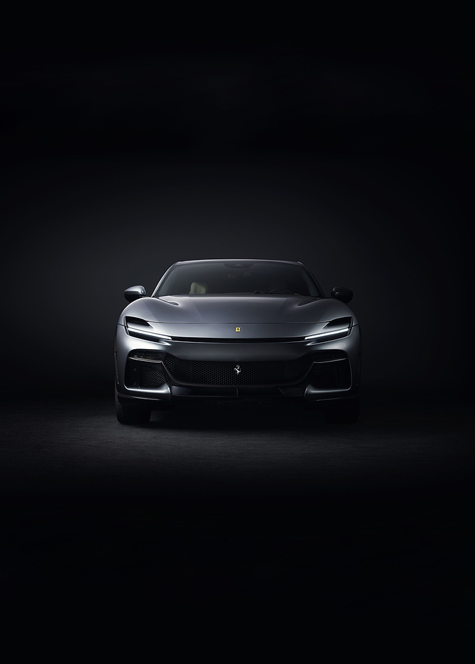 Grey Ferrari Purosangue 22