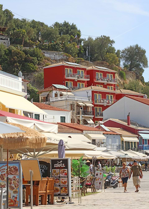 Parga city summer holidays