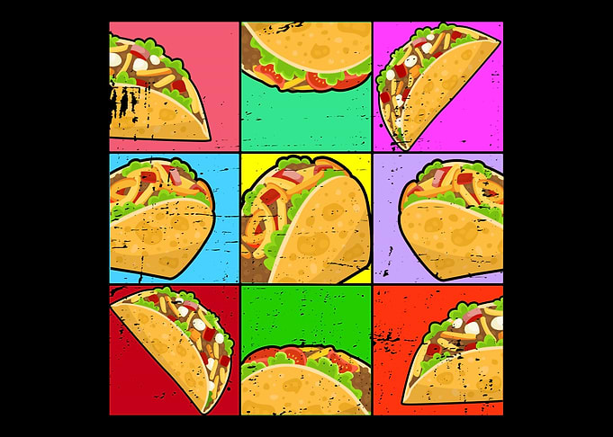 Taco Taco Art Mexico Food