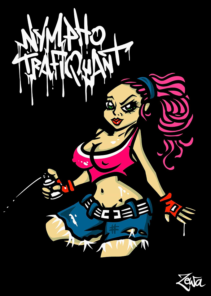 Graffiti girl