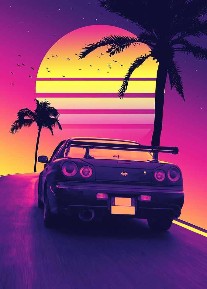 Retro Sunset