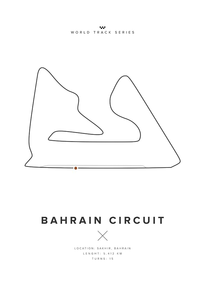 Bahrain Circuit F1 Track