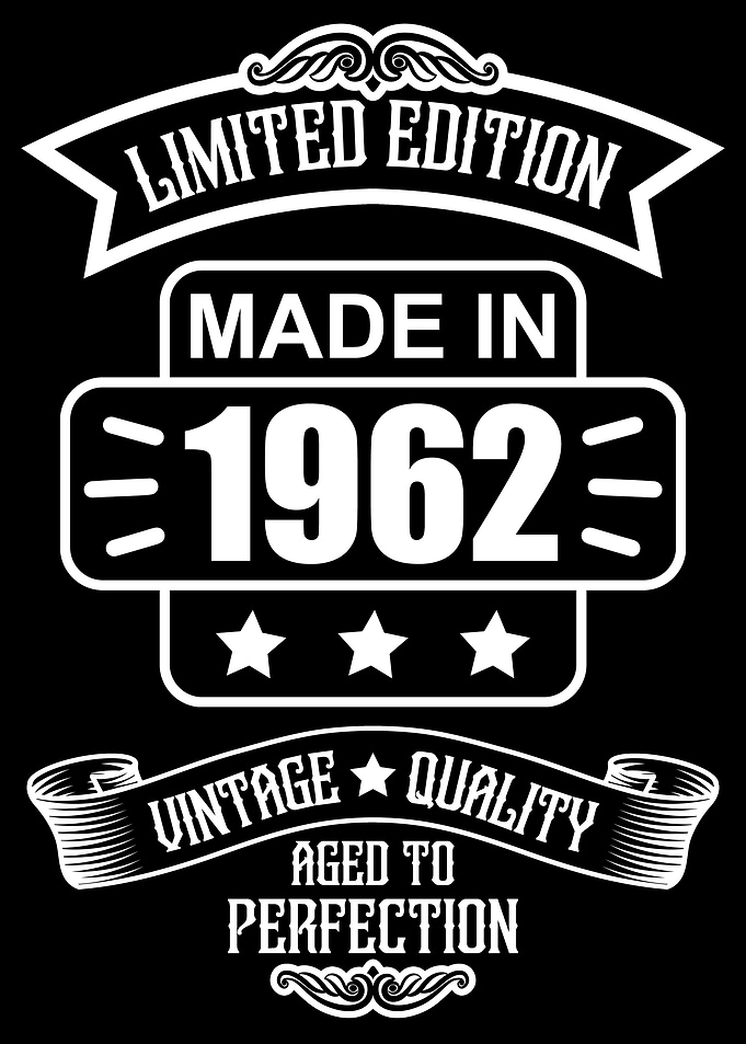 Made in 1962 Vintage