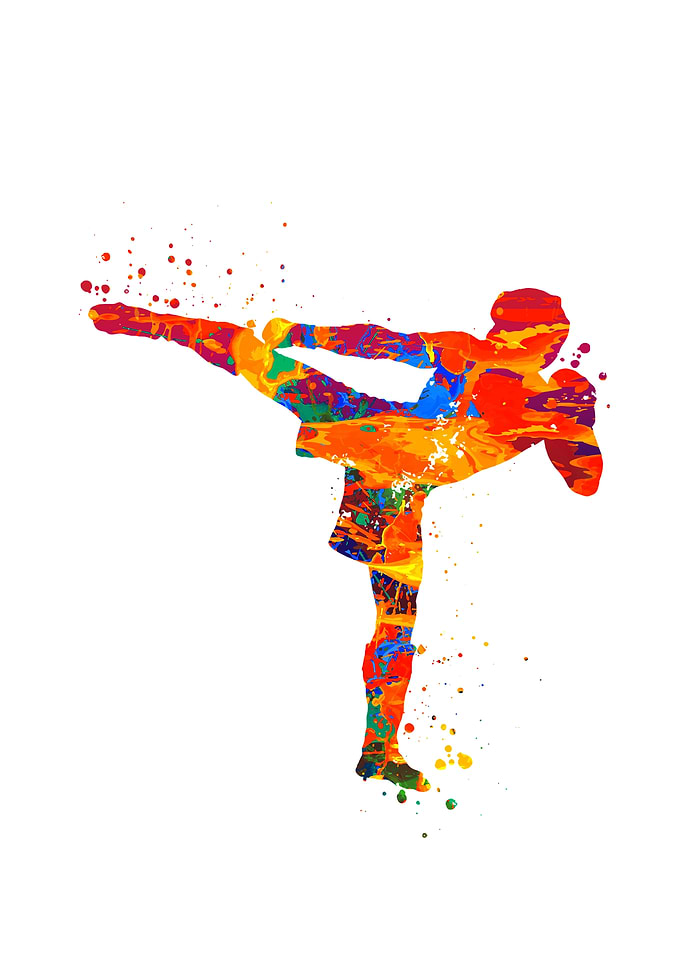 Watercolor MMA