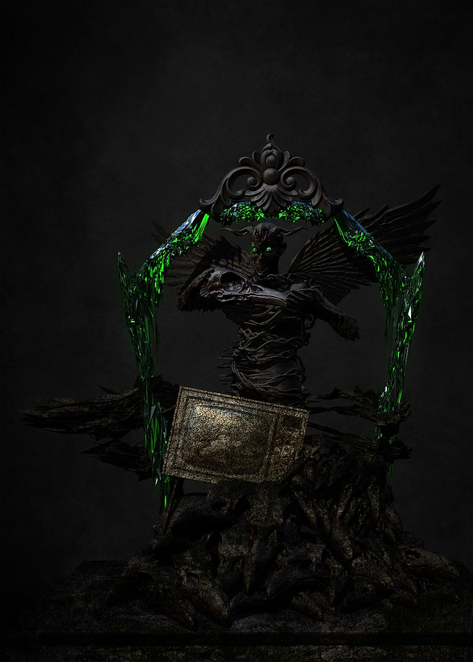 skullaz ornament