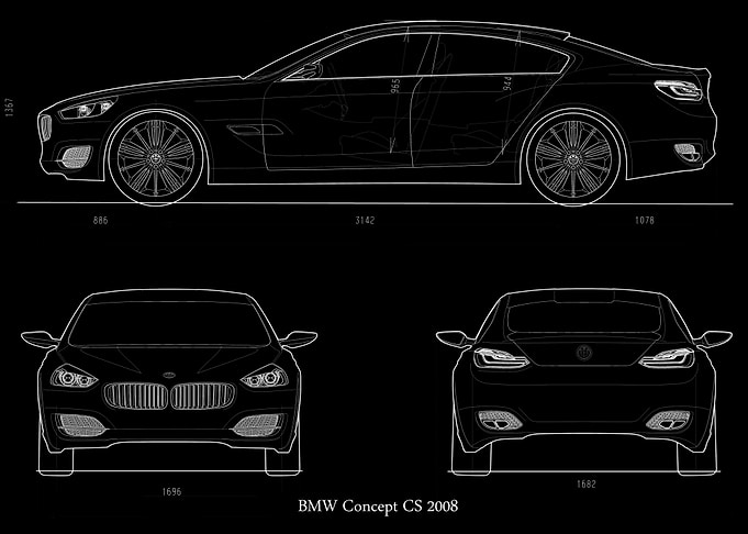 bmw concept cs 2008